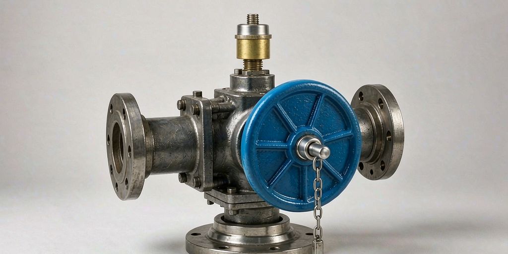 Industrial gate valve